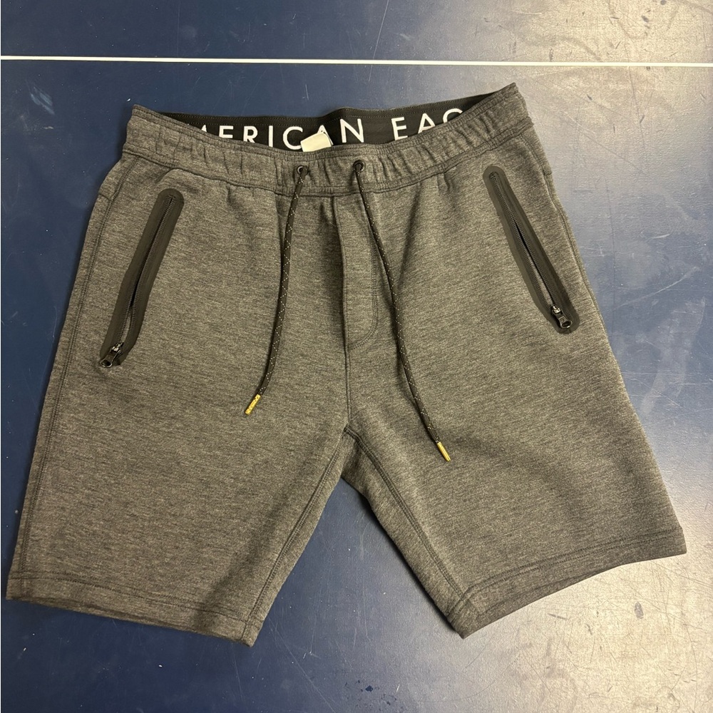 American Eagle Outfitters Gray Athletic Shorts Relaxed Fit